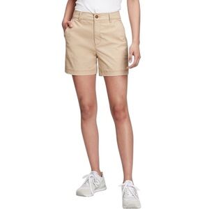 NWT Gap 5” high rise girlfriend khaki shorts